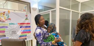 Missing actress Jumoke George’s daughter returns to Nigeria