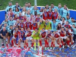 Arsenal are the 2024-25 UEFA Women's Champions League (UWCL) winners after beating Barcelona 1-0 in Saturday's final.