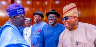 Tinubu hails Adeleke as pan-Nigerian leader on 65th birthday Governor Ademola Adeleke and President Bola Ahmed Tinubu