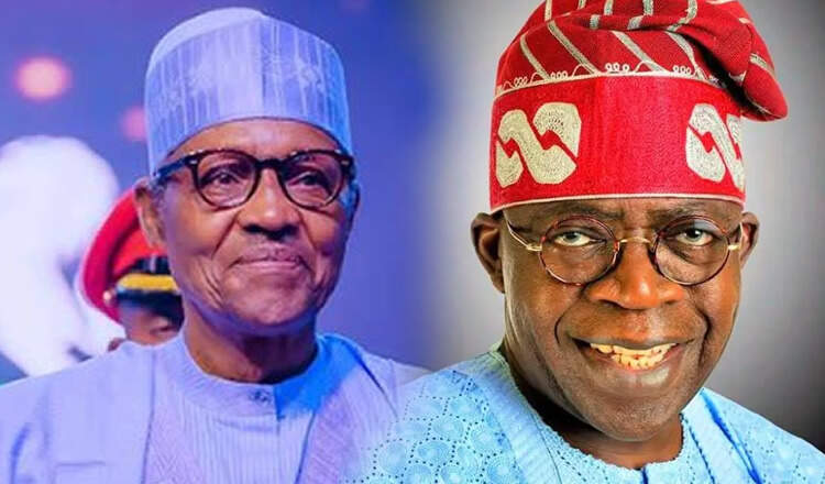 Buhari-and-Tinubu Buhari and Tinubu