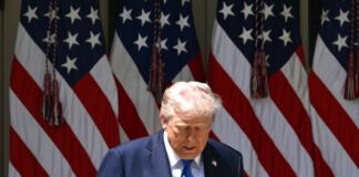 Trump calls Putin “crazy” as Russia unleashes biggest drone assault on Ukraine United States President Donald Trump arrives to speak at a National Day of Prayer event in the Rose Garden of the White House in Washington, DC, on May 1, 2025. Source: Mandel NGAN / AFP)