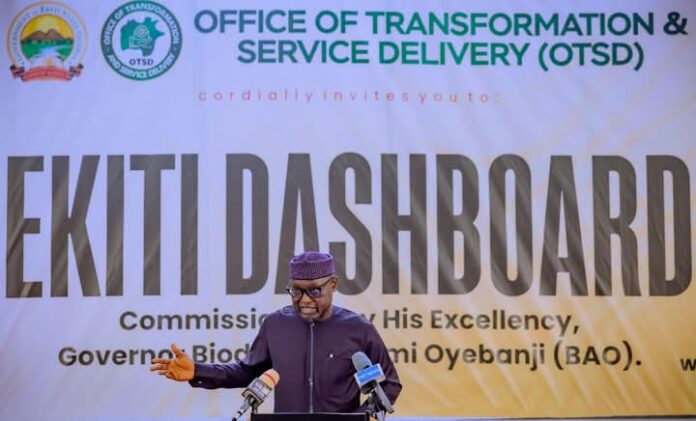 Ekiti gov inaugurates dashboard to enhance project efficiency Ekiti gov inaugurates dashboard to enhance project efficiency