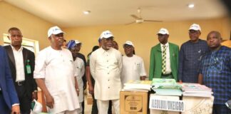 Aiyedatiwa distributes educational materials to public schools