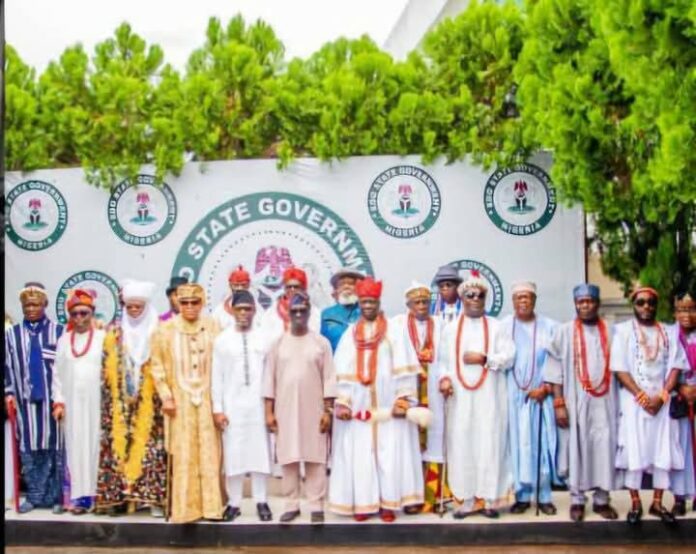 2027: Okpebholo rallies South South kings for Tinubu’s re-election 2027: Okpebholo rallies South South kings for Tinubu’s re-election