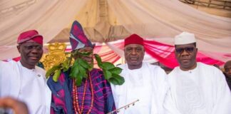 Tinubu, Oyebanji, Sanwo-Olu hail Olusi as ‘true democrat’ at chieftaincy ceremony