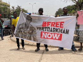 Protesters storm NHRC, Lagos streets, demand release of VeryDarkMan