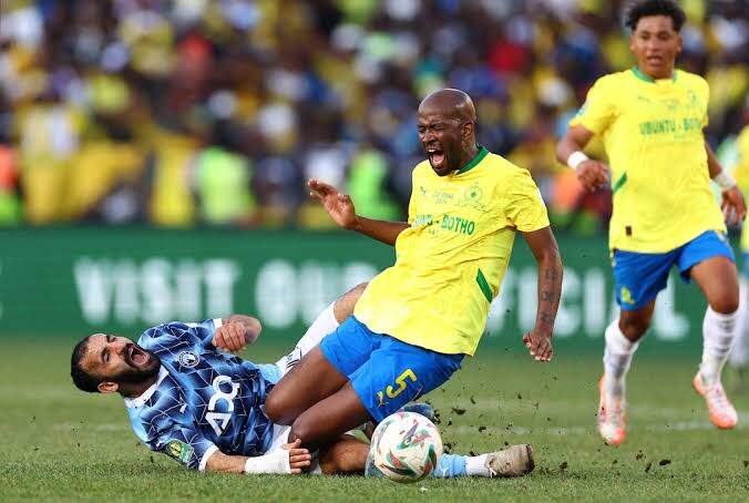 Pyramids and Mamelodi Sundowns played out a 1-1 draw in the first leg of the CAF Champions League final tie on Saturday.