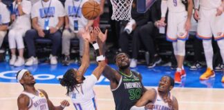 Shai Gilgeous-Alexander powers Thunder past Timberwolves in Western Conference finals opener Oklahoma City Thunder beat Minnesota Timberwolves in the 2025 NBA Western Conference finals.