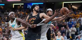 Pacers power past Cavaliers after Mathurin’s ejection as Thunder grind out ugly win over Nuggets The Indiana Pacers won big against the Cleveland Cavaliers to take a 3-1 lead in their Eastern Conference semi-final playoff while the Oklahoma City Thunder narrowly got the better of the Denver Nuggets to tie their Western Conference semi-final tie 2-2.