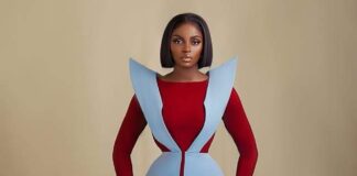 Hilda Baci, Prudent Gabriel look stunning in these corporate workwear looks Prudent Gabriel in stunning corporate gown