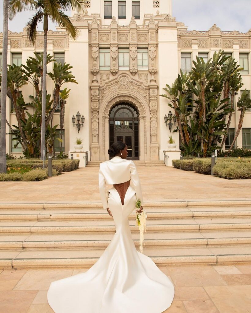 Tubo made dress for Shalom Blac