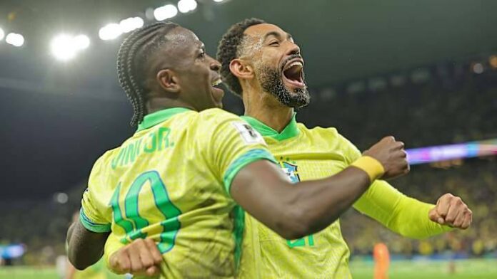 Brazil qualify for 2026 FIFA World Cup as Ancelotti clinches first victory as Selecao boss Vinicius Jr scored the only goal as Brazil beat Paraguay 1-0 to seal a 2026 FIFA World Cup qualification spot. It was also manager Carlo Ancelotti's first win with the Brazilian national team after a goalless draw with Ecuador in his first game in charge.