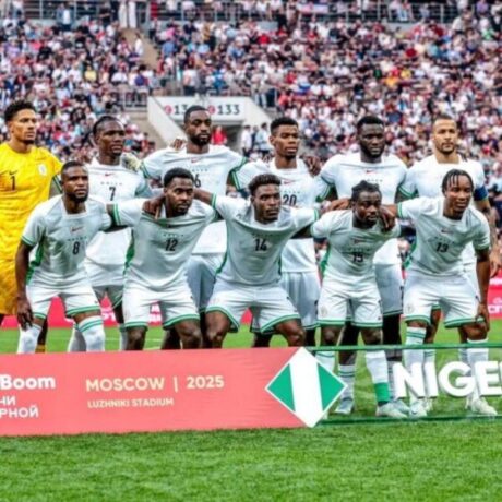 Super Eagles Line up vs Russia 2025
