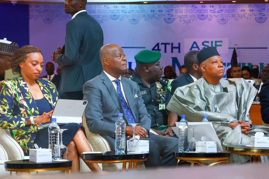 Bola Tinubu Wale Edun and Kashim Shettima representing Tinubu against the the programme