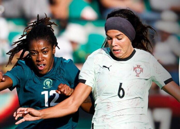 Super Falcons impress against Portugal as Nnadozie stars in goalless pre-WAFCON friendly The Super Falcons played out a 0-0 draw against Portugal during an international friendly clash on Monday. Nigeria are preparing for the Women's Africa Cup of Nations (WAFCON) holding in July.