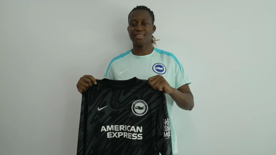 Nigeria's Super Falcons goalkeeper Chiamaka Nnadozie has joined Brighton & Hove Albion Women.