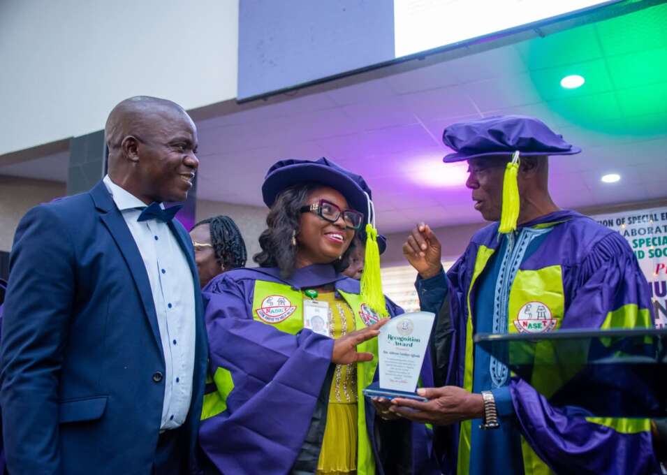 Ekiti State Biodun Oyebanji, has been named Nigeria's Champion of Disability Inclusion by the Nigeria Association of Special Education Teachers (NASET)
