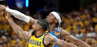 Thunder storm back against Pacers to tie NBA Finals The Oklahoma City Thunder has levelled the 2025 NBA Finals series 2-2 in their Game Four match against the Indiana Pacers.