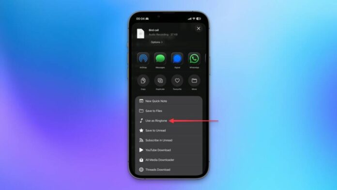 iOS 26 simplifies assigning custom ringtones