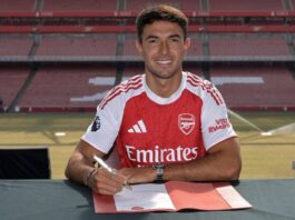 Martin Zubimendi was acquired by Arsenal from Real Sociedad.