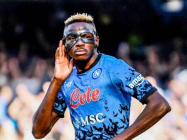 Napoli told Osimhen to train with the youth team