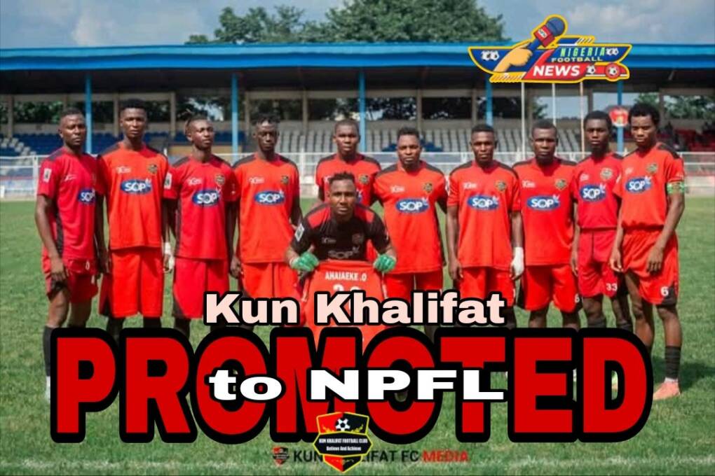 Kun Khalifat promoted to the NPFL competition