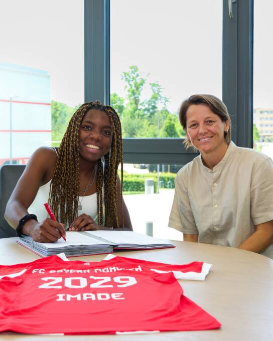 Bayern Munich Women has sealed the signature of Nigerian star Edna Imade.