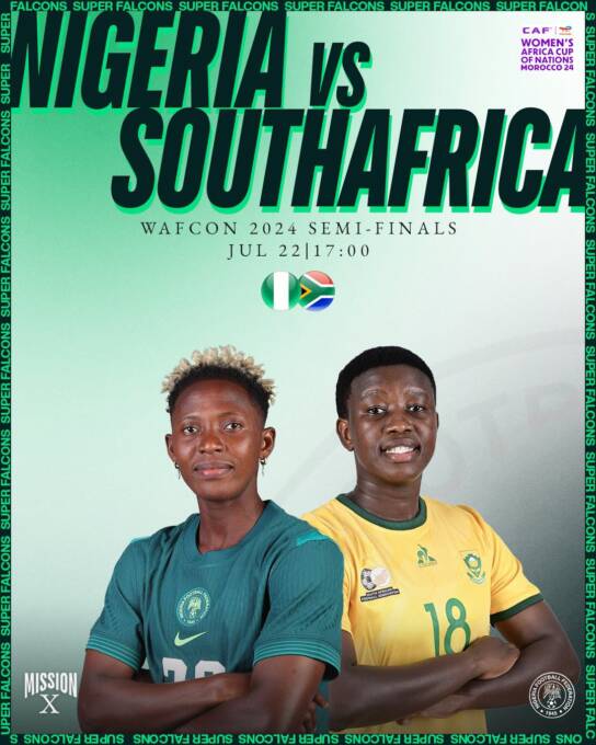 Super Falcons vs Bayana Bayana