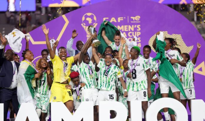 Super Falcons stage daring comeback to win 10th WAFCON title in Morocco The Super Falcons of Nigeria has won their 10th WAFCON title after beating host nation Morocco 3-2 in the final of the 2024 edition which was played in July 2025.