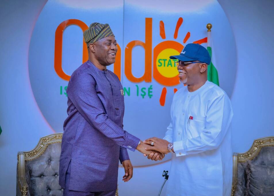 Seyi Makinde and Lucky Aiyedatiwa