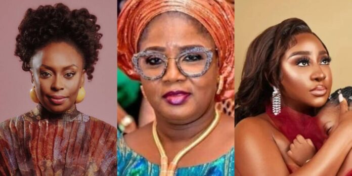 Tinubu’s daughter, Chimamanda Adichie, and other prominent Nigerian women who had children via surrogacy