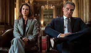 Kate and Hal in The Diplomat