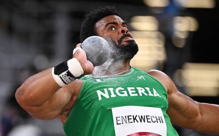 Nigeria’s Enekwechi makes history with record-breaking shot put throw at Eugene Diamond League