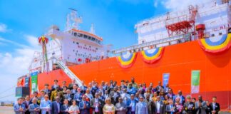 Tinubu launches WAGL 40,000 CBM LPG vessel