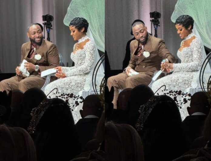 CHIVIDOMIAMI25: Dangote, D’banj, other a-list star guests at Davido and Chioma’s glamorous white wedding in Miami