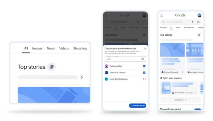 Google adds Preferred Sources in Search Google adds Preferred Sources in Search