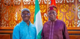 Tinubu felicitates Edo gov Okpebholo on 55th birthday Tinubu felicitates Edo gov Okpebholo on 55th birthday