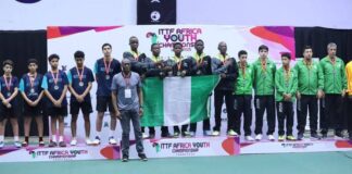 Nigeria claims double gold at Africa Youth Table Tennis, U-19 team qualifies for 2025 World Youth Championships in Romania Team Nigeria has recorded a spectacular victory at the 2025 ITTF Africa Youth Championship