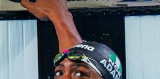 Abdul Jabar Adama makes history as first Nigerian to medal at World Juniors Abdul Jabbar Adama has become the first Nigerian medalist at a World Junior Aquatic Championship after he claimed a silver medal in Romania.