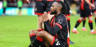 Premier League stands firm with Antoine Semenyo in fight against racism The Premier League has condemned the racist abuse suffered by Antoine Semenyo during Bournemouth's 4-2 loss to Liverpool.