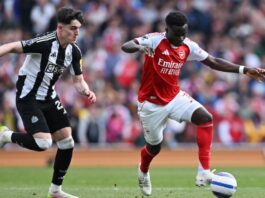Arsenal battle Newcastle in tough Premier League test at the St. James’ Park on Sunday.