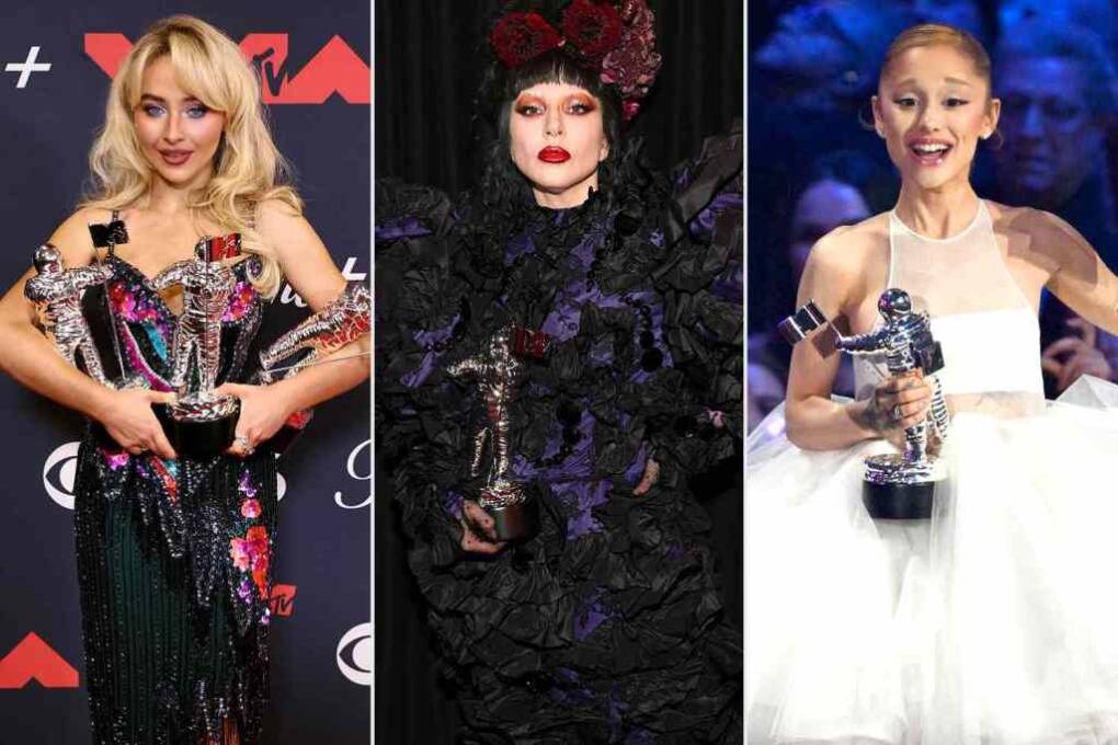 MTV VMAs 2025: Lady Gaga, Ariana Grande shine as full winners’ list emerges