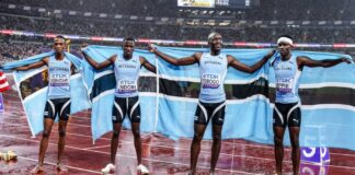 Botswana declares national holiday after historic 4x400m gold at Tokyo World Championships Botswana has declared a national holiday after its men’s 4x400 metres relay team made history at the World Athletics Championships in Tokyo.