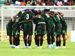 Super Eagles move from 38th to 26th in the FIFA World Rankings.