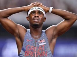 World Athletics warns GB after Jeremiah Azu wore a ‘100% Jesus’ headband in Tokyo, reminding teams of strict slogan regulations.