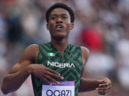 Nigeria’s Samuel Ogazi heartbreakingly exits Tokyo 2025, saying “I’m not healthy and strong” after being forced to run injured.