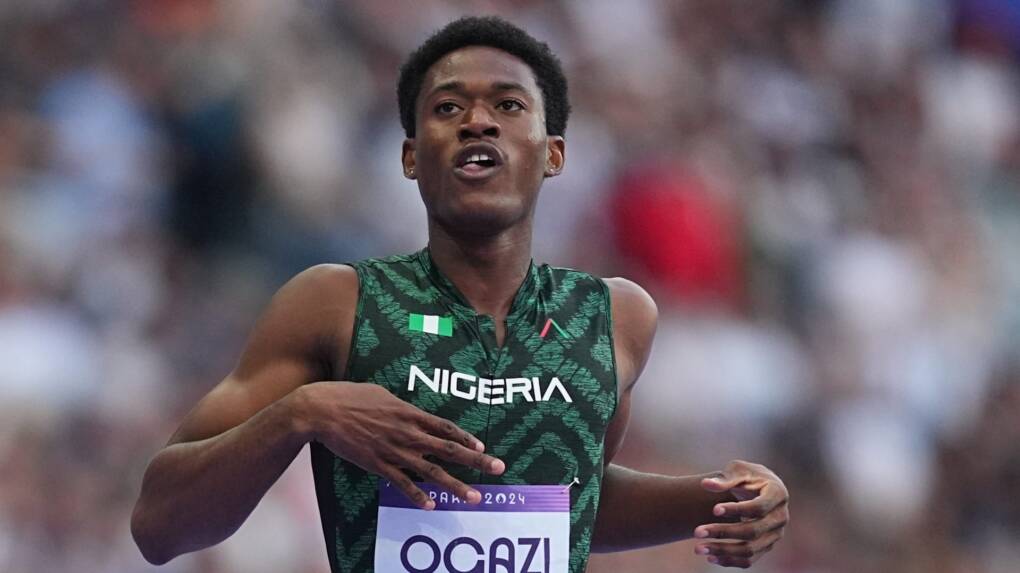 Nigeria’s Samuel Ogazi heartbreakingly exits Tokyo 2025, saying “I’m not healthy and strong” after being forced to run injured.