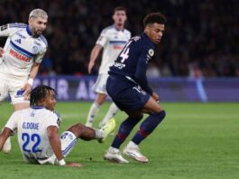 PSG fought back from 3-1 down to draw 3-3 with Strasbourg, keeping their Ligue 1 lead after a breathtaking contest.