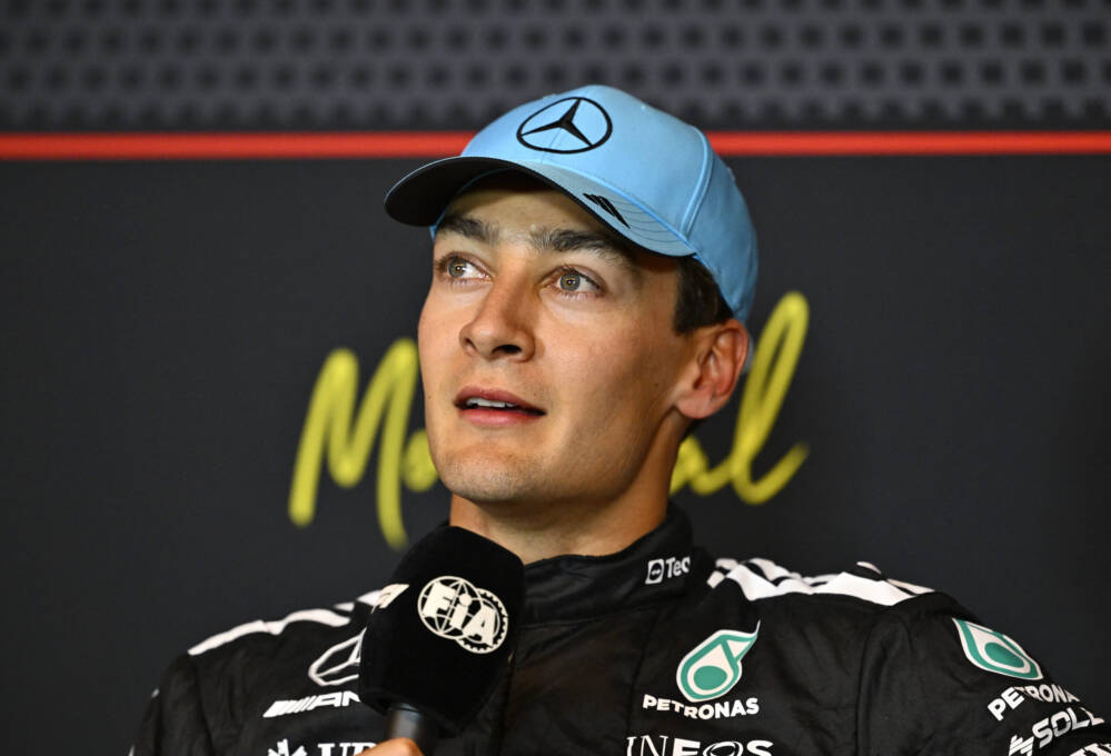Toto Wolff confirms George Russell for Mercedes’ 2026 lineup, ending Verstappen rumours but leaving future battles wide open.