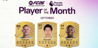 Haaland, Kamada, Minteh lead nominees for September’s Premier League Player of the Month award Haaland, Kamada, Minteh, Roefs, Xhaka, and Zubimendi nominated for Premier League Player of the Month after standout September performances.